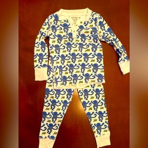 NWOT Roller Rabbit Monkey Pajamas